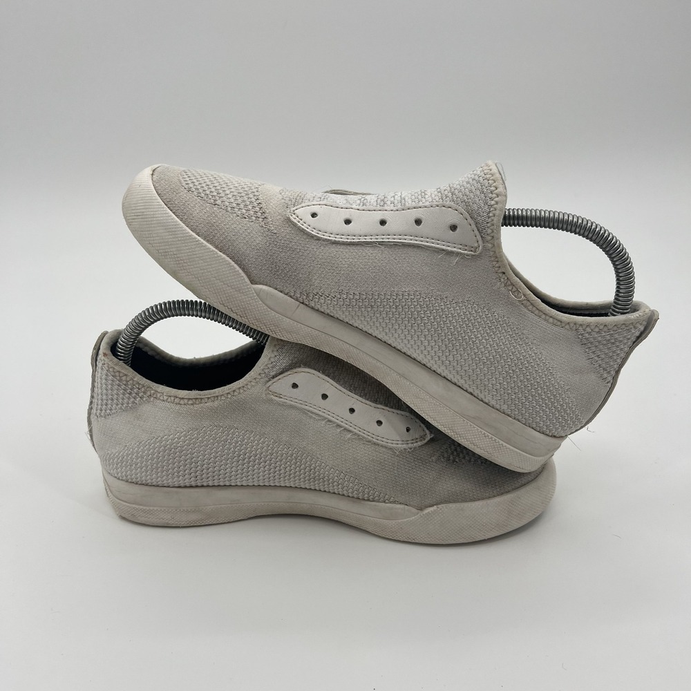 Vessi Weekend Womens 8 Waterproof Travel Running Shoes White Comfort *No Laces - Picture 7 of 12